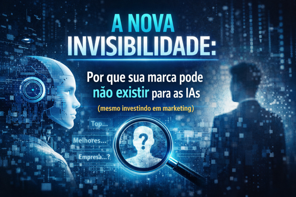 Por que minha marca não aparece nas IAs?