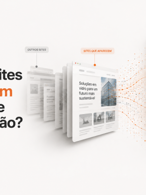 Por que alguns sites aparecem nas IAs e outros não?