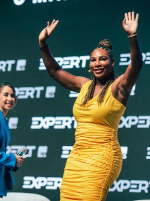 Foto divulgação Serena Williams na Expert 2022